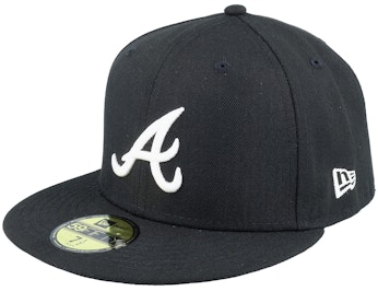 Atlanta Braves MLB Basic 59FIFTY Black Fitted - Main Image