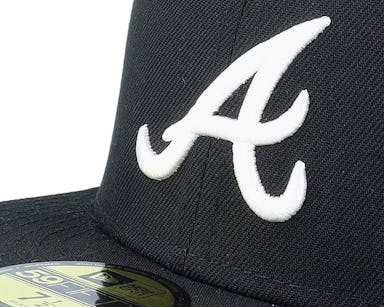 Atlanta Braves MLB Basic 59FIFTY Black Fitted - New Era cap