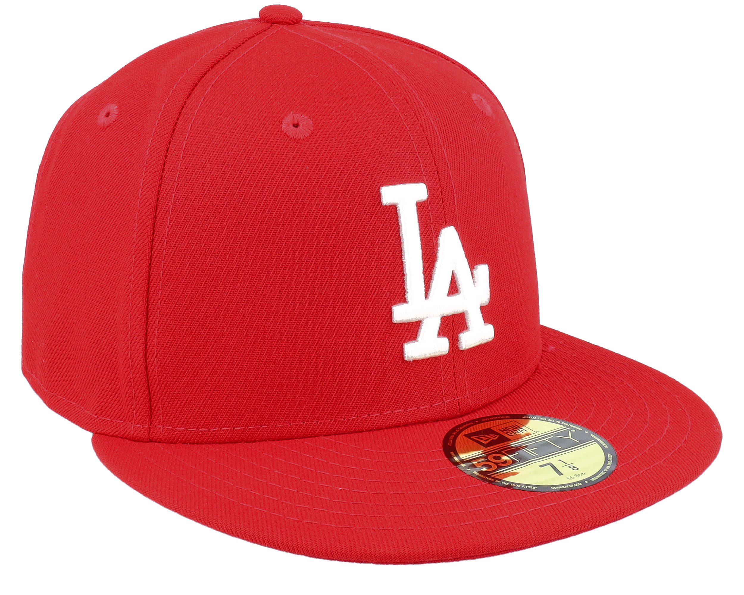 Los Angeles Dodgers MLB Basic 59FIFTY Scarlet Red Fitted - New Era