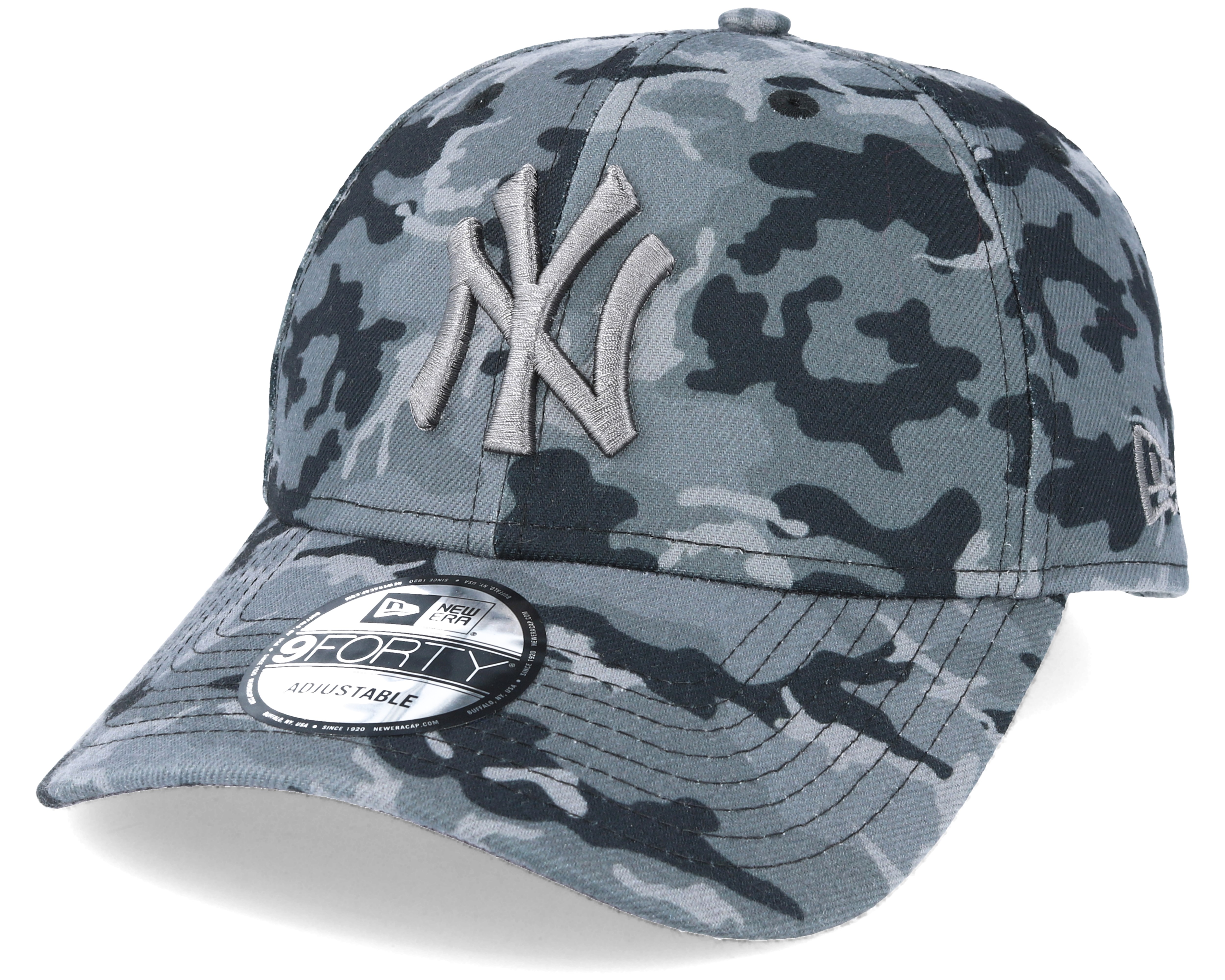 New Era 9Forty Strapback Cap New York Yankees teal camo 