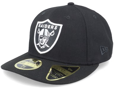 Hatstore Exclusive x Las Vegas Raiders Team Classic Low Profile 59FIFTY  Black Fitted - New Era lippis