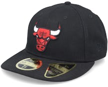 Hatstore Exclusive x Chicago Bulls Team Classic Low Profile 59FIFTY Black Fitted - New Era