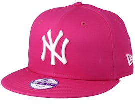 Kids NY Yankees League Basic Hot Pink 9Fifty Snapback - New Era