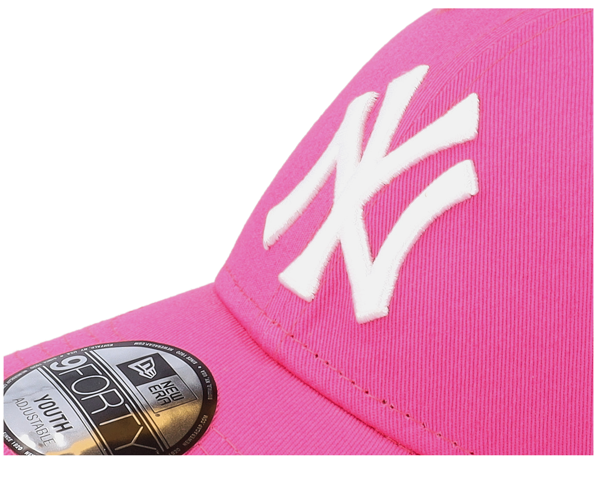 Kids New York Yankees 9FORTY Basic Hot Pink Adjustable New Era Cap Hatstore