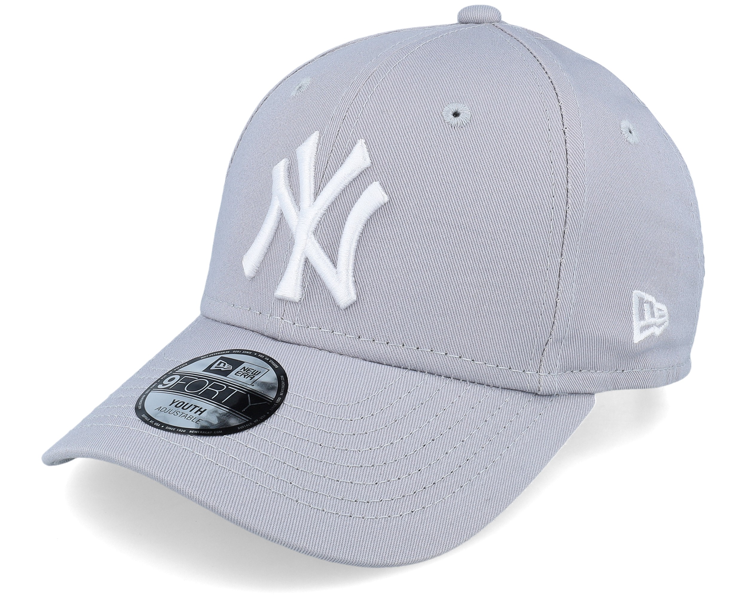 Kids New York Yankees 9FORTY Basic Grey Adjustable - New Era cap ...