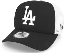 Los Angeles Dodgers Clean Trucker Black Adjustable - New Era