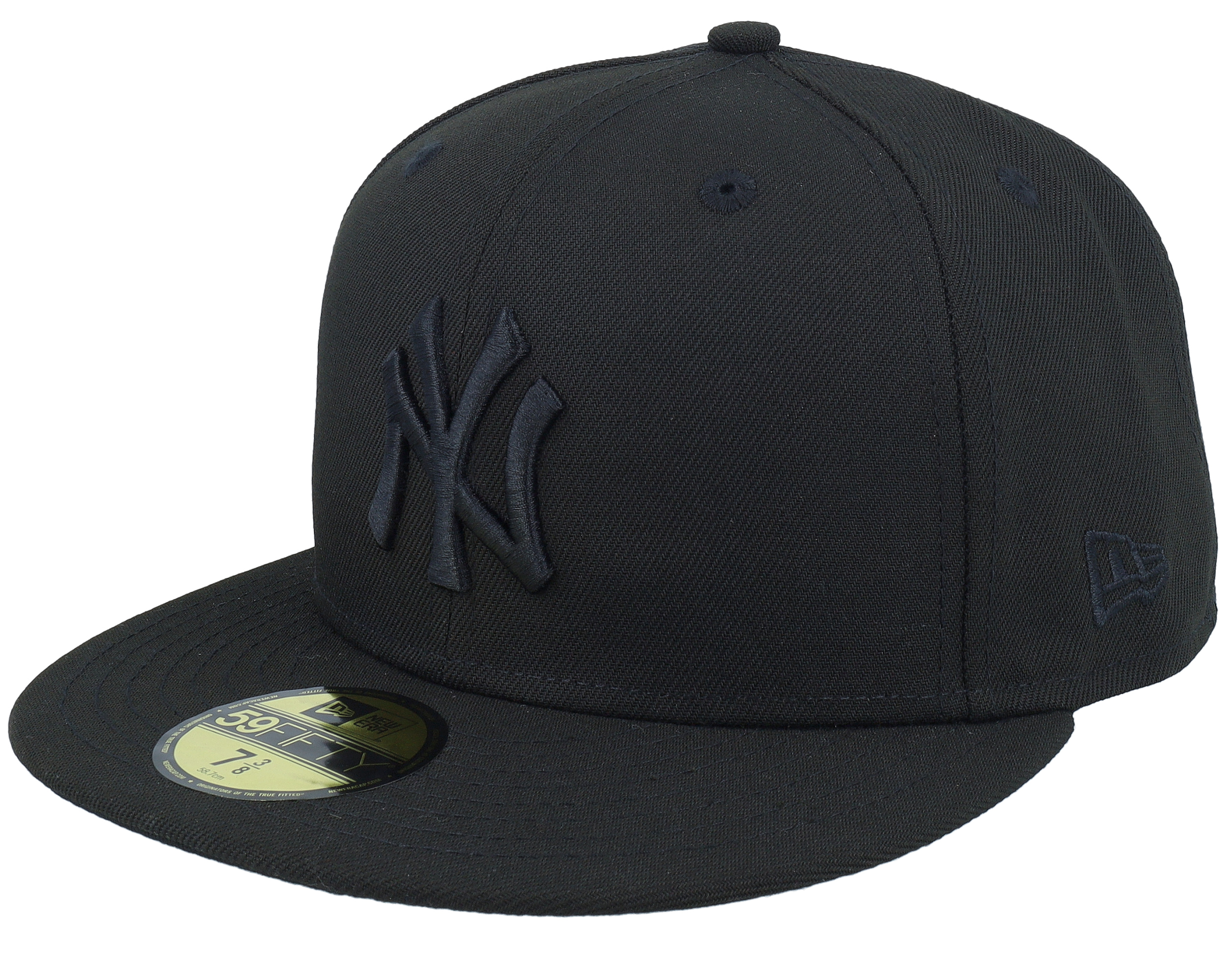 New York Yankees MLB Basics Black on Black 59FIFTY Fitted