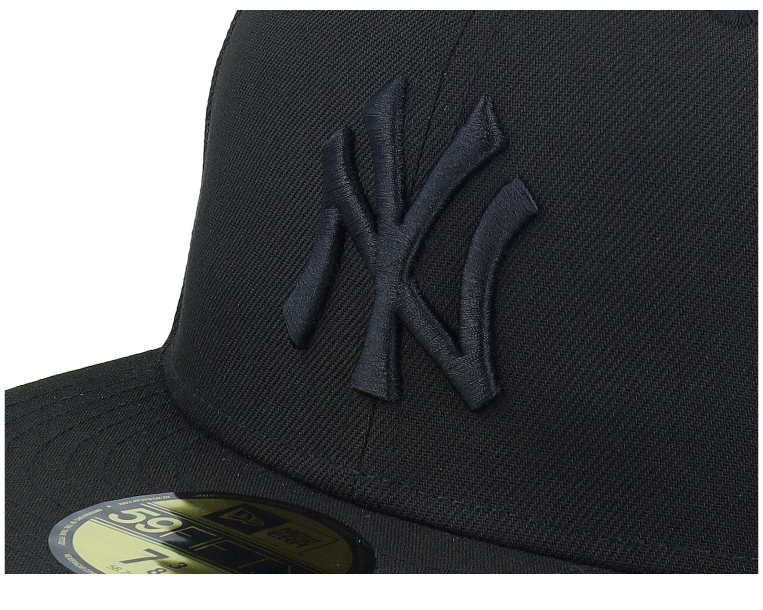 New York Yankees MLB Basics Black on Black 59FIFTY Fitted