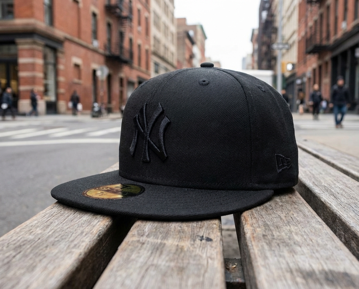 New York Yankees New York Yankees MLB Basics Black/Black 59Fifty