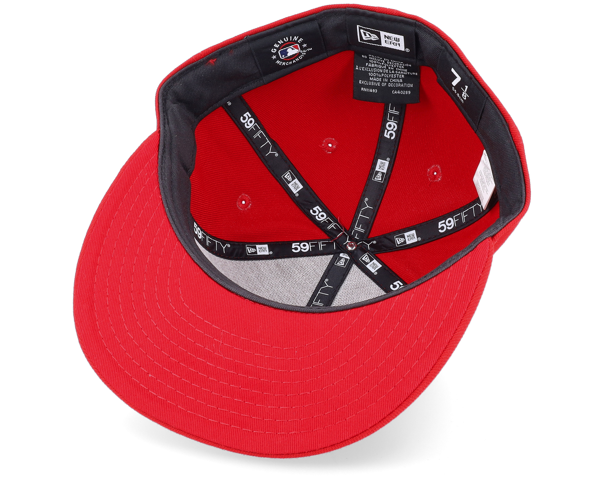 New York Yankees MLB Basic 59FIFTY Scarlet Red Fitted - New Era