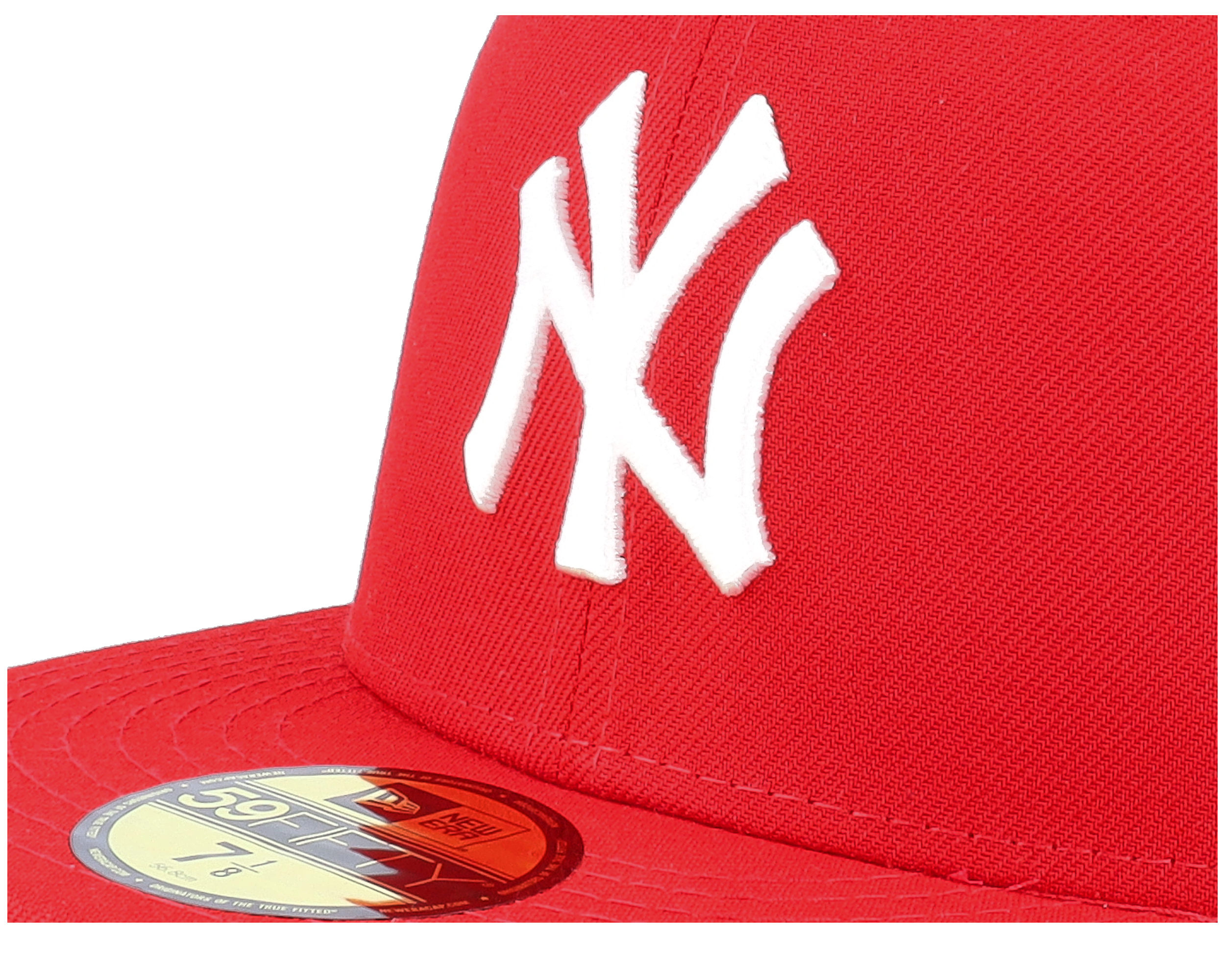 New York Yankees MLB Basic 59FIFTY Scarlet Red Fitted - New Era