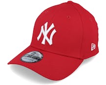 New York Yankees New York Yankees 39Thirty Scarlet/White Flexfit - New Era