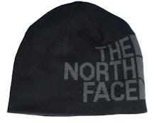 Reversible Banner Black/Charcoal Beanie - The North Face