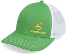 Moline Cap Green/White Trucker - John Deere