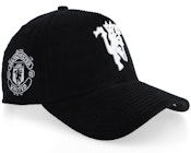 Hatstore Exclusive x Manchester United 9FORTY Corduroy Black A-frame Adjustable