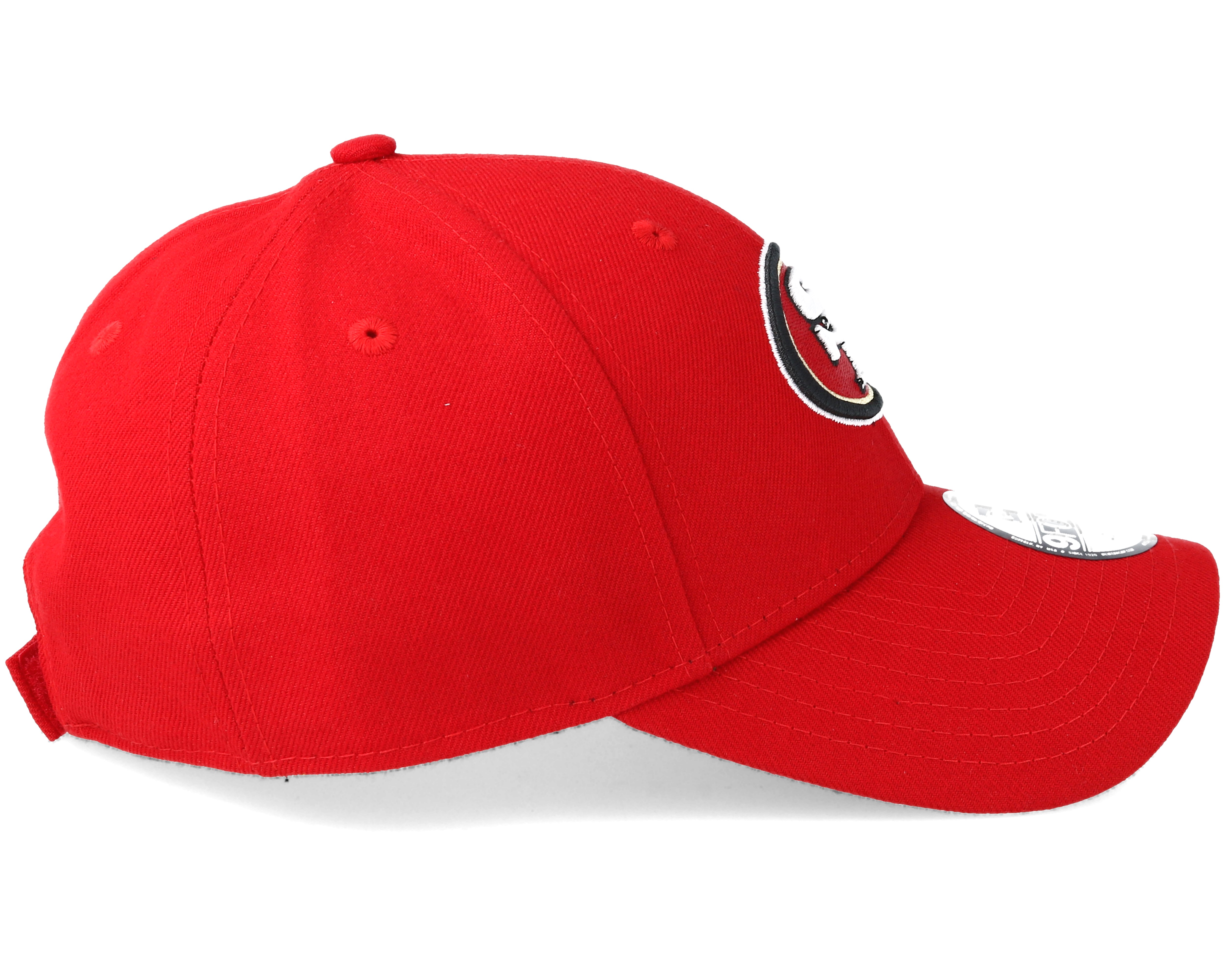 red 49er hat