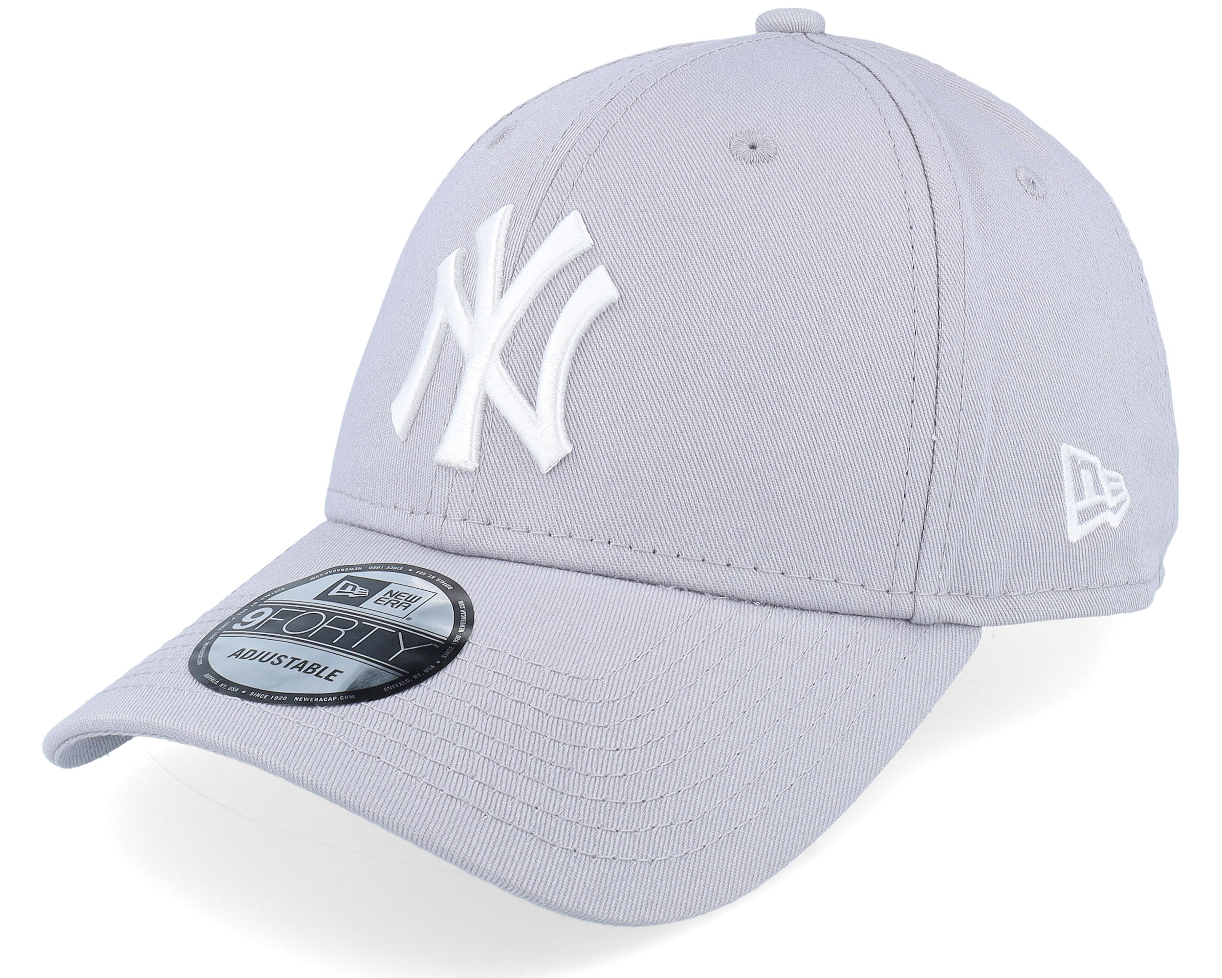 New York Yankees 9FORTY Basic Grey Adjustable New Era