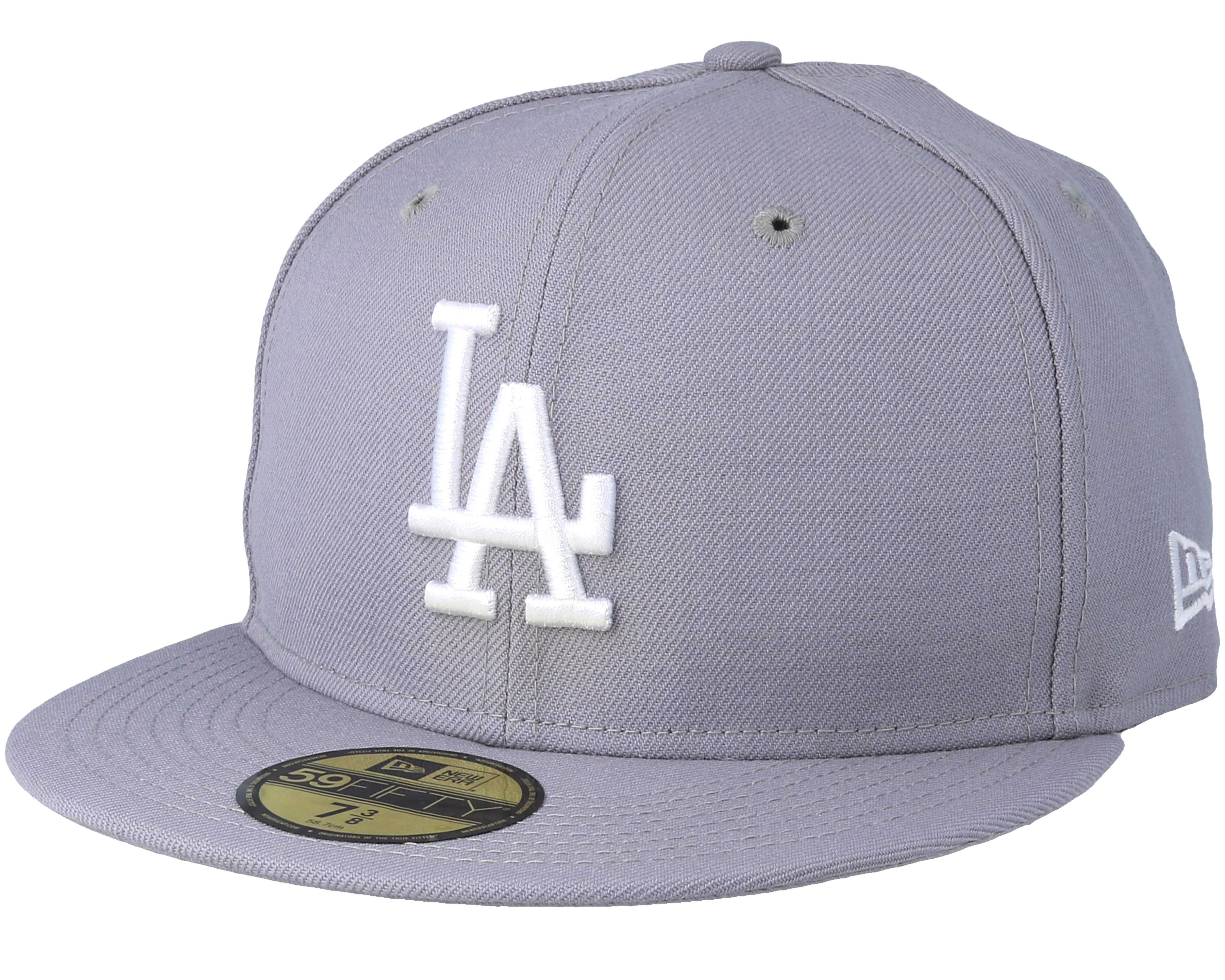 Premisse Gloed groet Los Angeles Dodgers 59Fifty Basic Grey Fitted - New Era cap |  Hatstoreworld.com