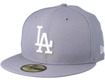 Los Angeles Dodgers 59Fifty Basic Grey Fitted