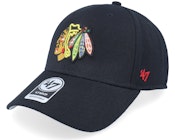 Chicago Blackhawks Mvp Black Adjustable