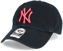 New York Yankees Clean Up Black/Pink Adjustable - 47 Brand