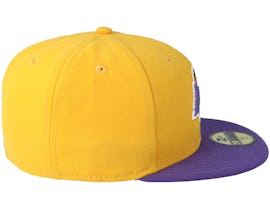 LA Lakers 59Fifty Basic Yellow/Purple Fitted - New Era
