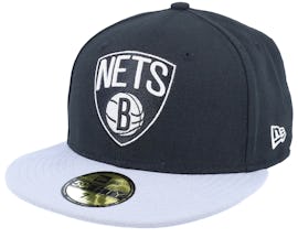 Brooklyn Nets Basic Black Fitted - New Era