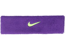 Swoosh Court Purple/Volt Headband - Nike