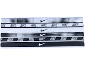 6-Pack Print Ass White/White/Black Headbands