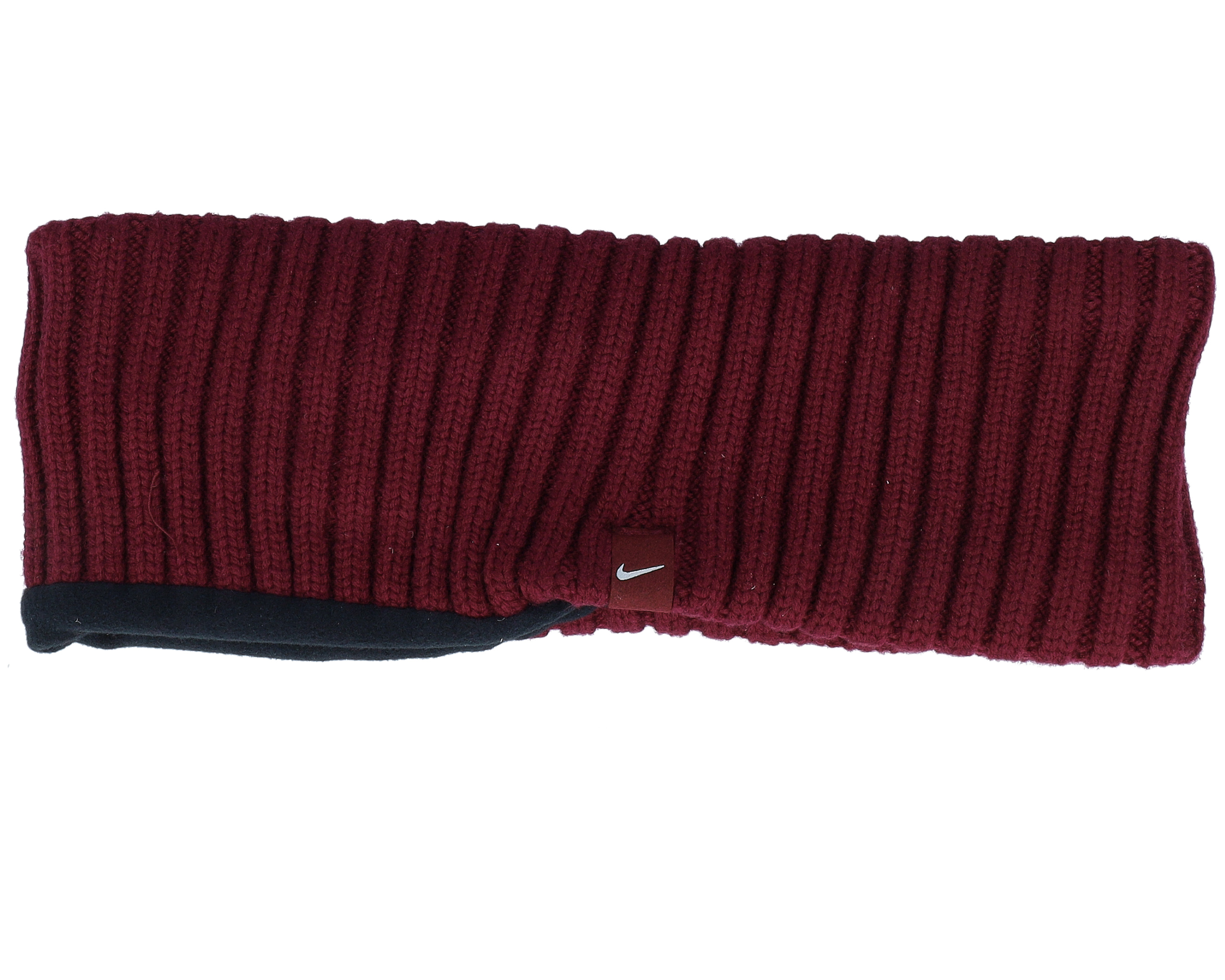 nike black wide knit headband