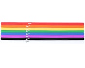 8 Pack Skinny Multi Color Hairbands