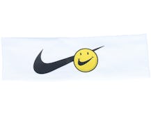 Fury 3.0 Print White/Opt Yellow/Black Headband - Nike