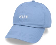Essentials Og Logo Cv Hat Light Blue Dad Cap - HUF