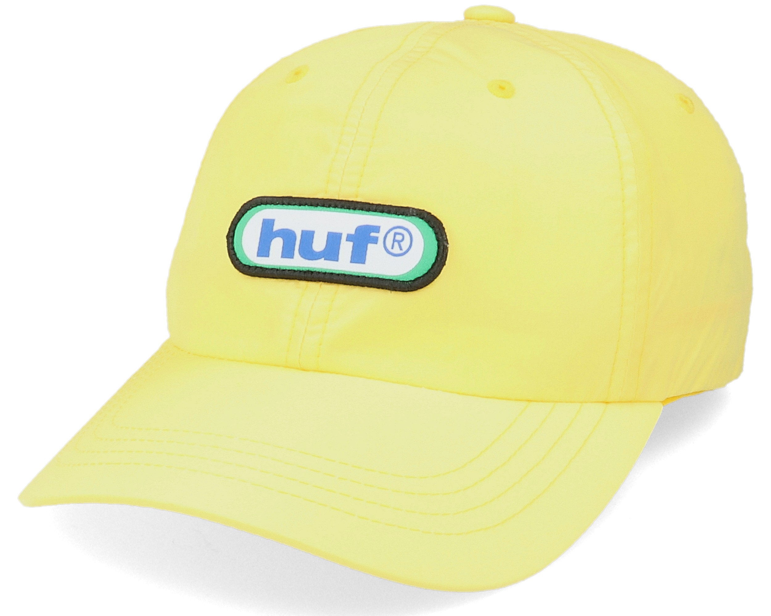 yellow huf hat