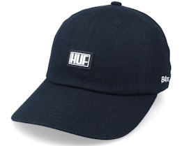 Dbc Clips 6 Panel Hat Black Dad Cap - HUF