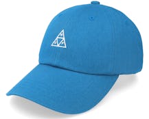 Essentials Tt Cv 6 Panel Hat Blue Teal Dad Cap - HUF
