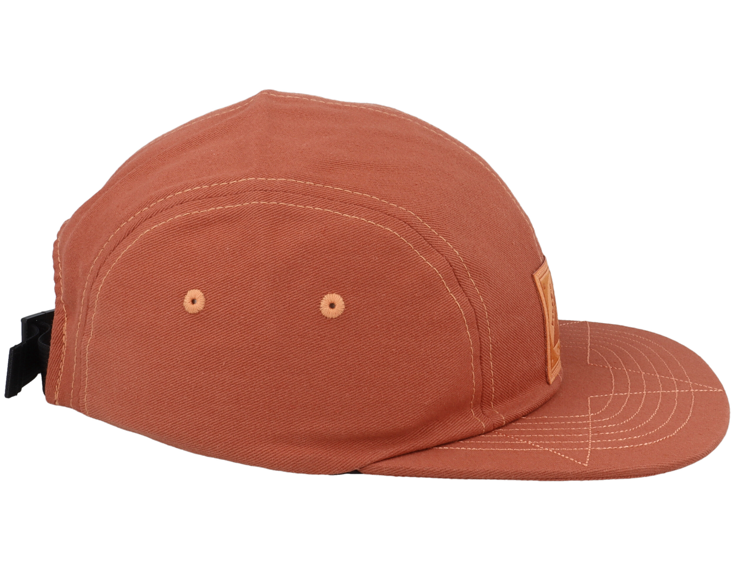 Overdyed Volley Orange 5-Panel - HUF cap | Hatstorecanada.com