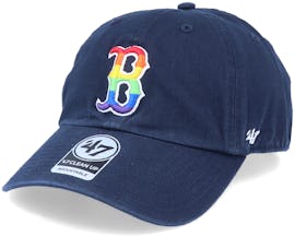 Boston Red Sox Pride Clean Up Navy/Rainbow Adjustable - 47 Brand