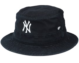 New York Yankees Black/White Bucket - 47 Brand