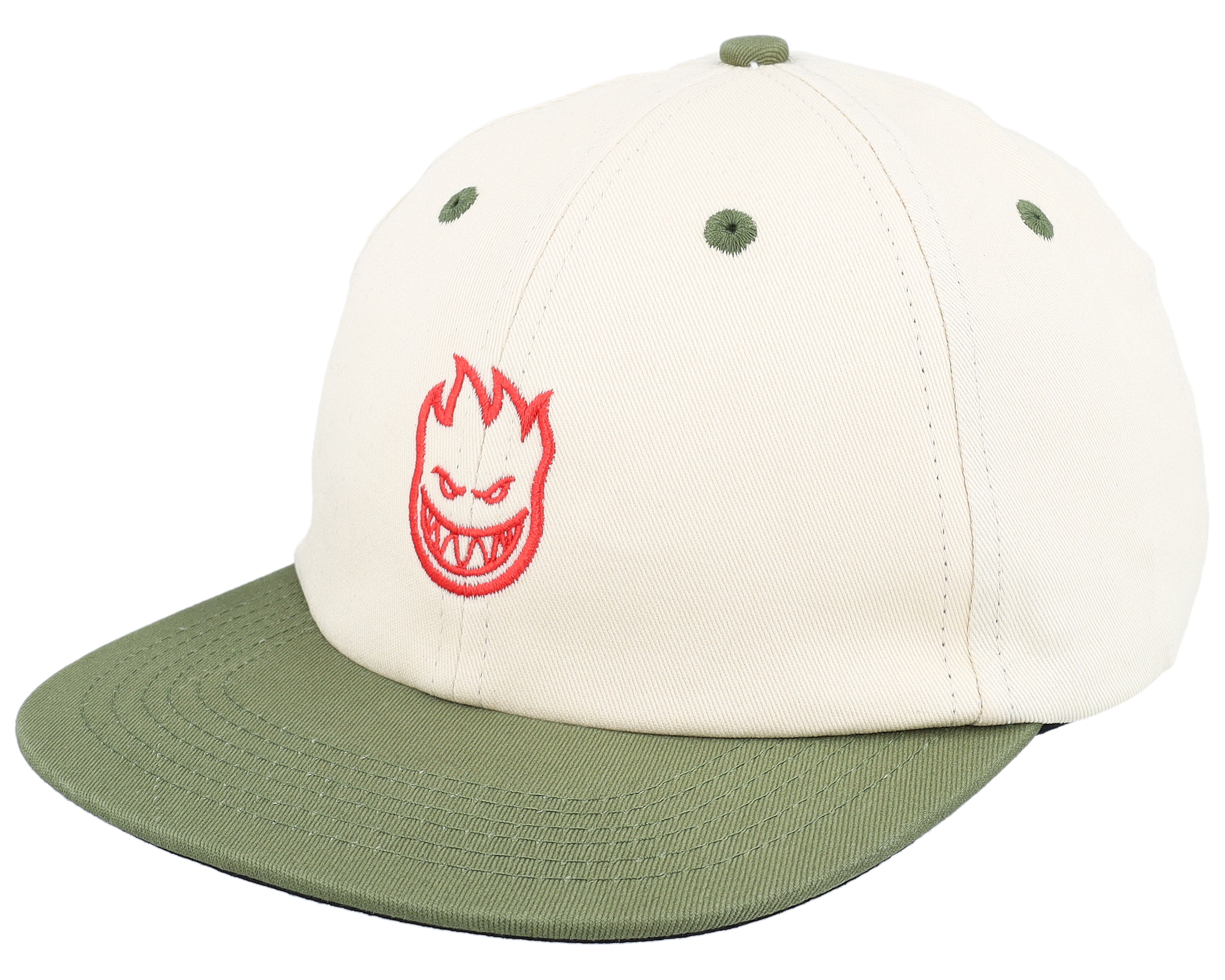 Lil Bighead Natural/Olive/Red Strapback Spitfire
