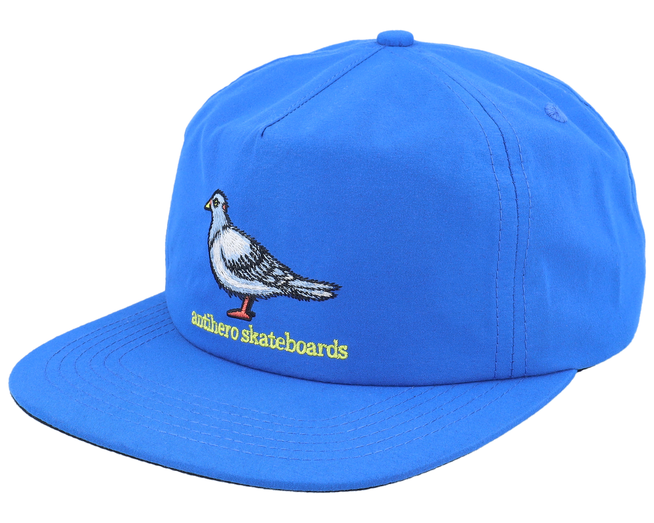 Lil Pigeon Blue/Yellow Halfmoon Snapback