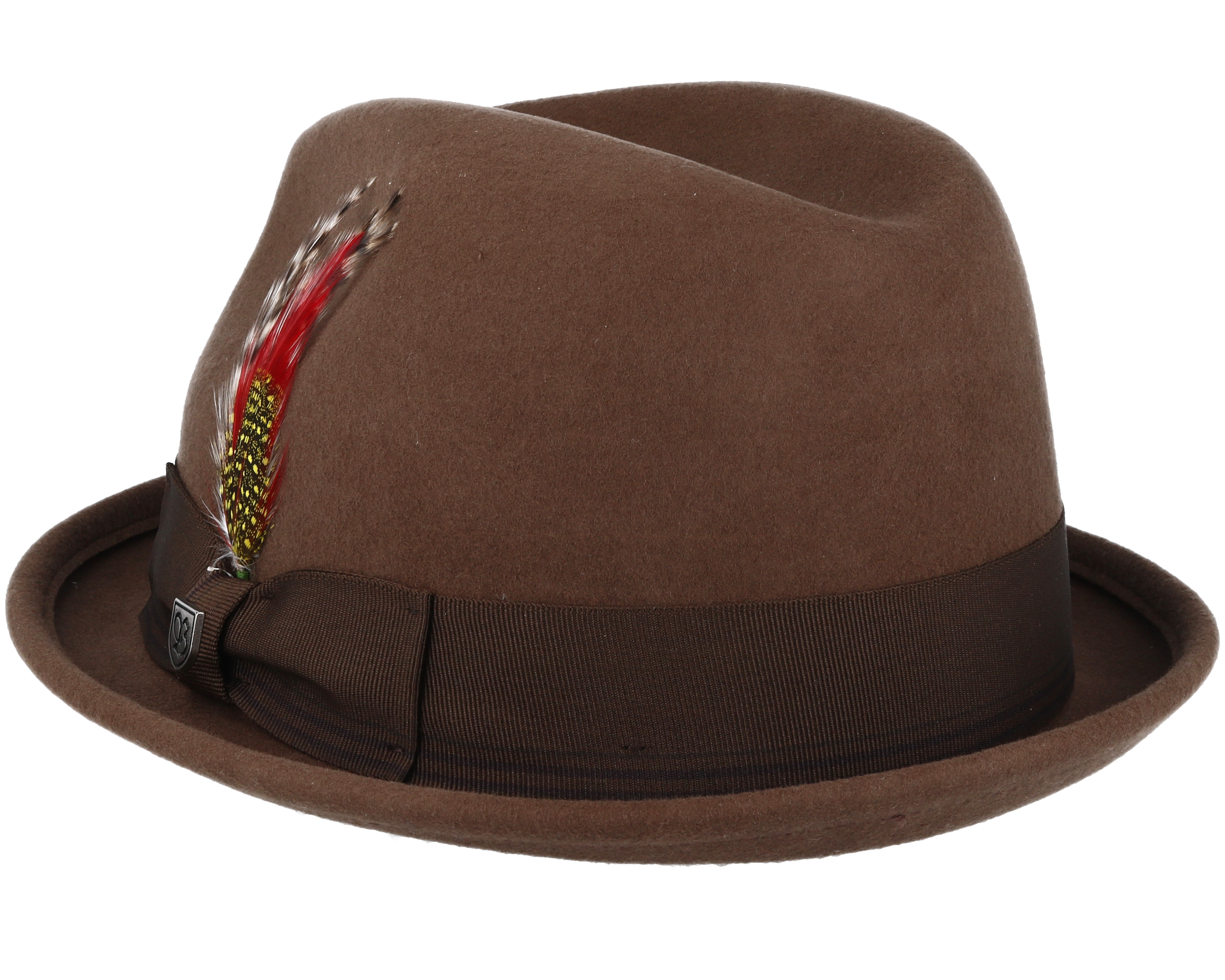 brixton brown fedora