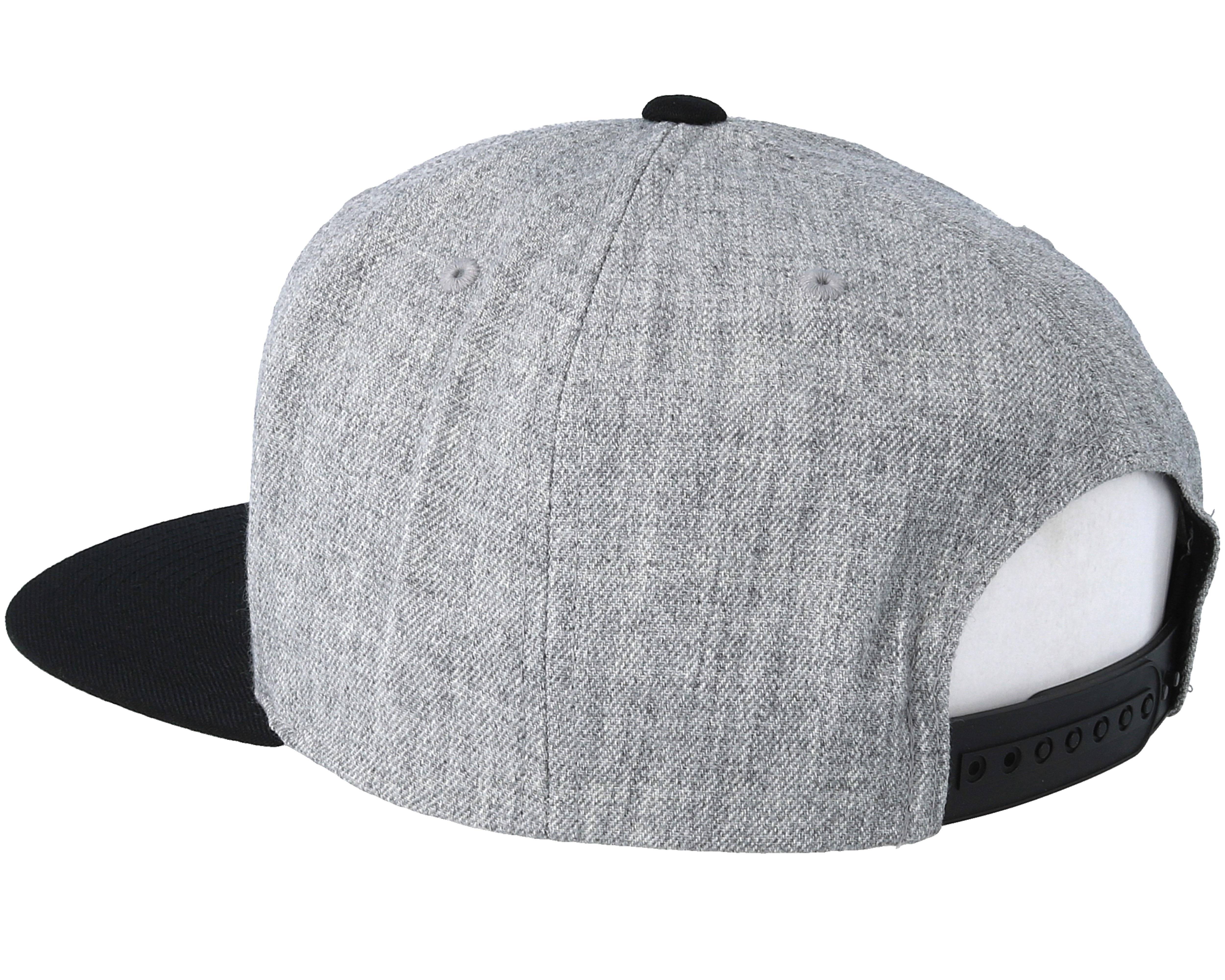 Jolt Heather Grey/Black Snapback - Brixton | Hatstore.com.hk