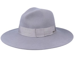 Piper Hat Grey L Fedora - Brixton