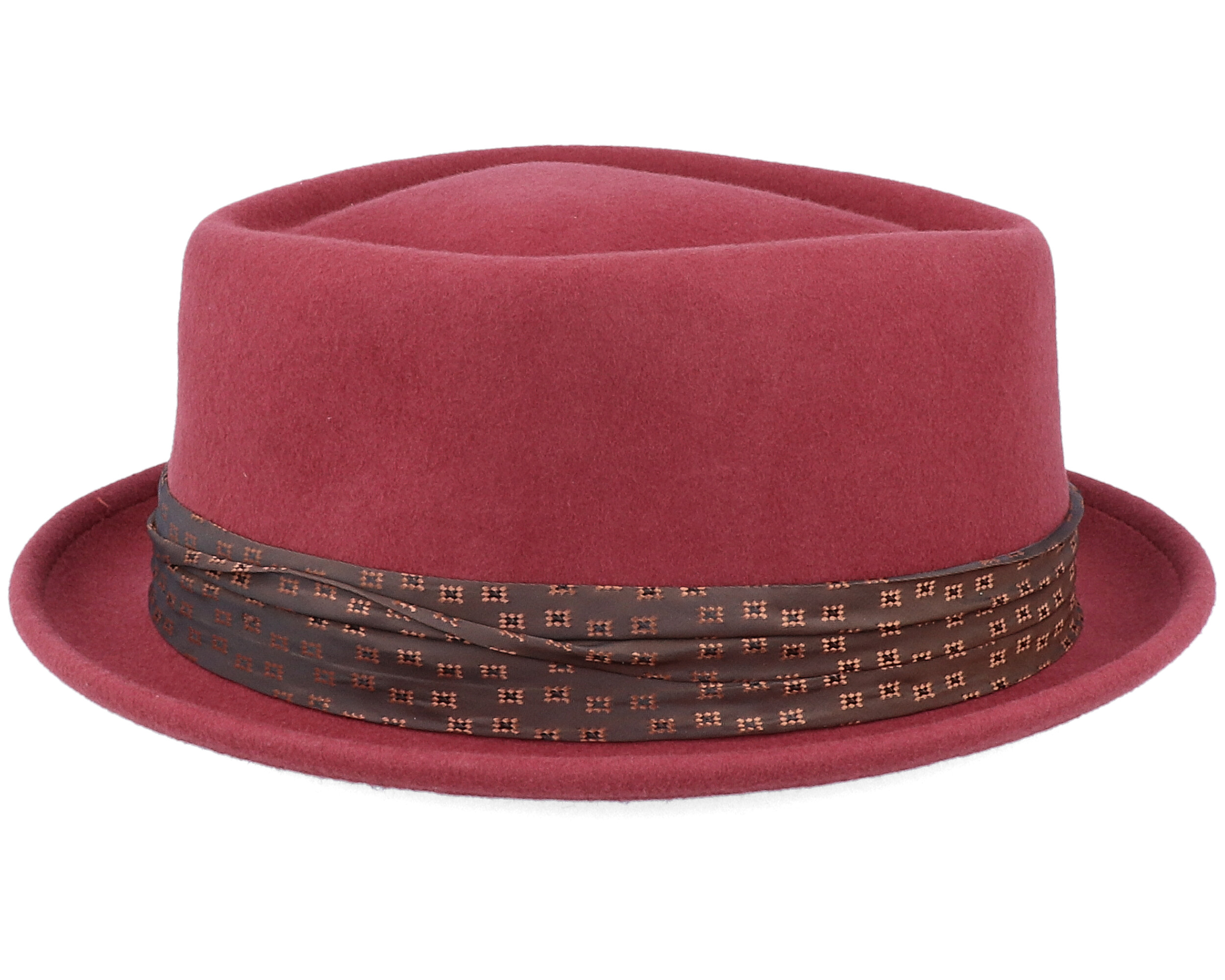 pink pork pie hat