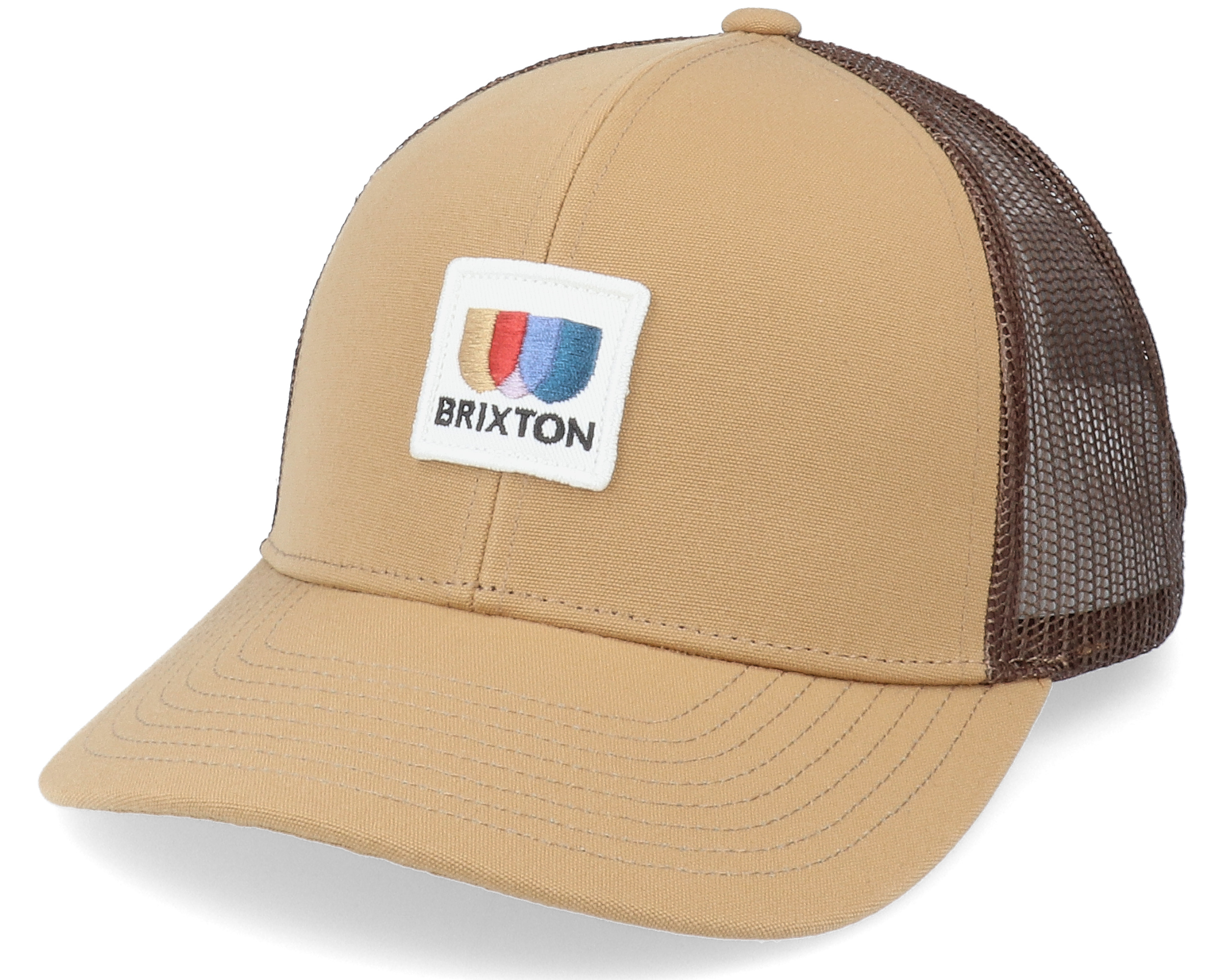 Alton X MP Mesh Lemon Curry Trucker - Brixton - Cappellino