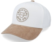 Crest C Medium Profile White/Khaki Adjustable