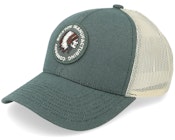 Rival Stamp X Mp Mesh Cap Silver Pine/Off White Trucker