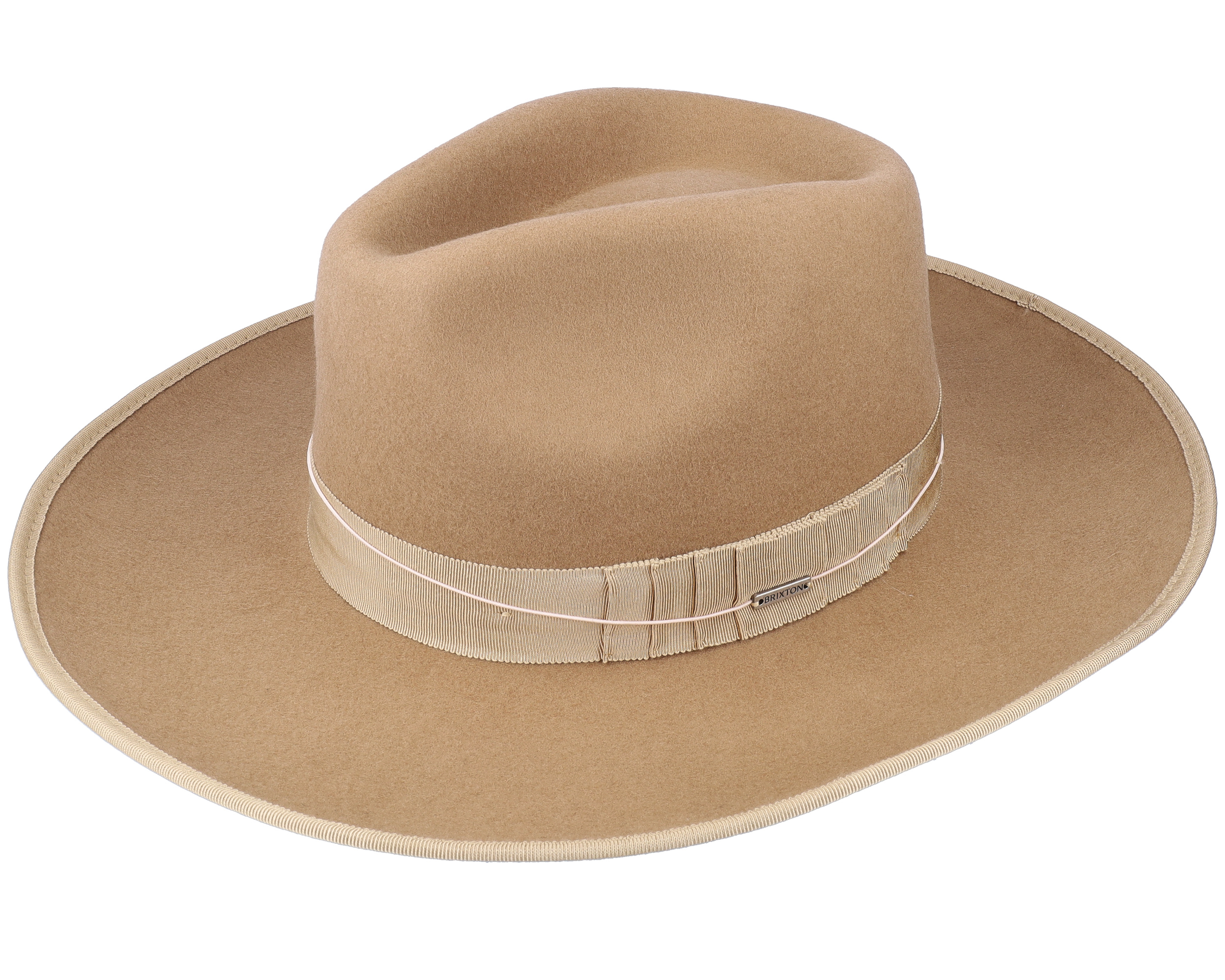 Reno Tan Fedora - Brixton hat | Hatstoreworld.com