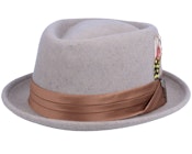 Hatstore Exclusive x Kaliffa Stou Heather Naturalt Fedora